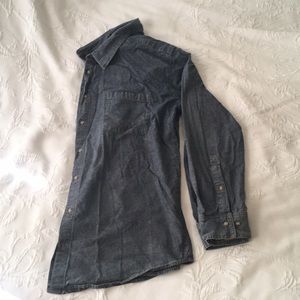 Men’s American Apparel Heavy Chambray Denim Shirt